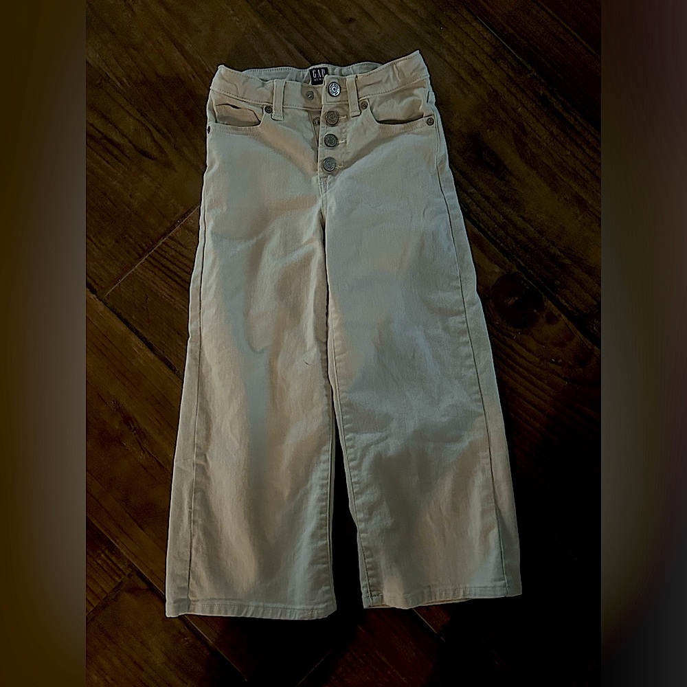 Girls wide leg jeans